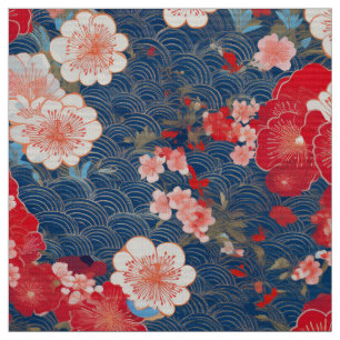 tela inspirada en el kimono japonés