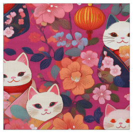 tela inspirada en el kimono japonés