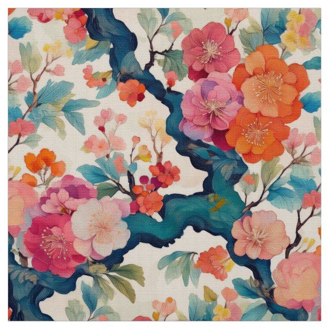 tela inspirada en el kimono japonés (Retal)