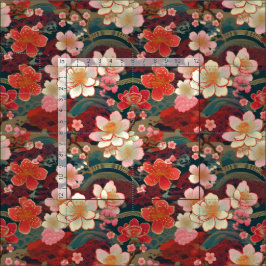 tela inspirada en el kimono japonés