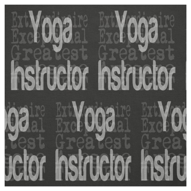 Tela Instructor de yoga Extraordinaire (Retal)
