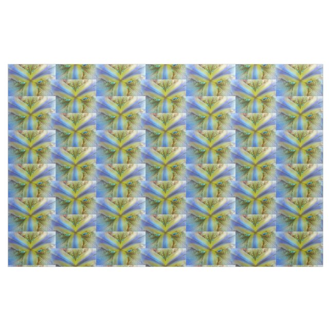 Tela Interior de un Iris ("Cuarto gordo" (fat quarter))