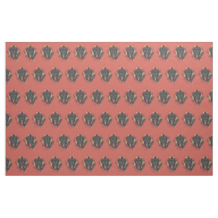 Tela Interruptor Krampus Sonriente Rojo