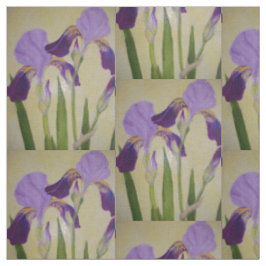 Tela Iris púrpura por los bbillips