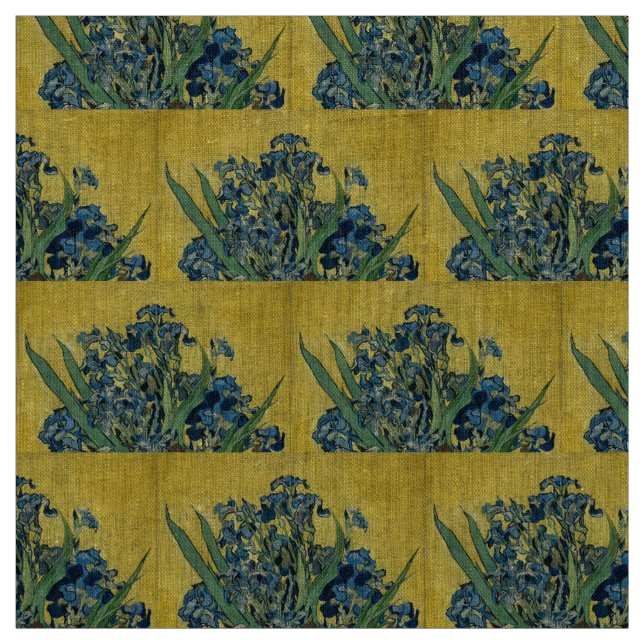Tela Irises de Vincent Van Gogh (Retal)