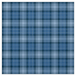 Tela Irlanda azul trendy tartán platillo estilo tradici