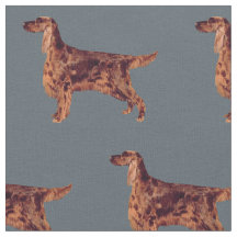Irlandés Setter Fabric