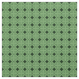 Tela irlandesa céltica verde del nudo