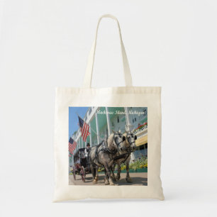 Tela Isla de Mackinac - tote y bolso