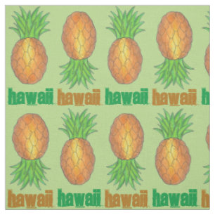 Tela Isla Hawaii Tropical Hawaii Pineapple Hawaii