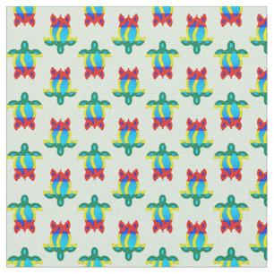 Tela Isla Rasta Colores Tortuga Tribal