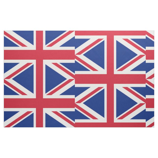 Tela jack de unión de banderas británicas de moda londi ("Cuarto gordo" (fat quarter))