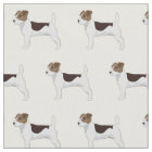 Jack Russell Terrier Silhouette Tiled - Básico