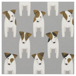 Tela Jack Russell Terriers buenos perros esperando