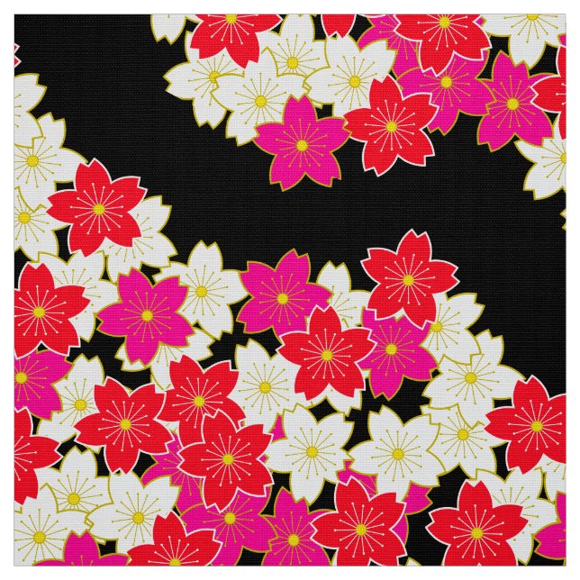 Tela japonesa del modelo del kimono (Retal)