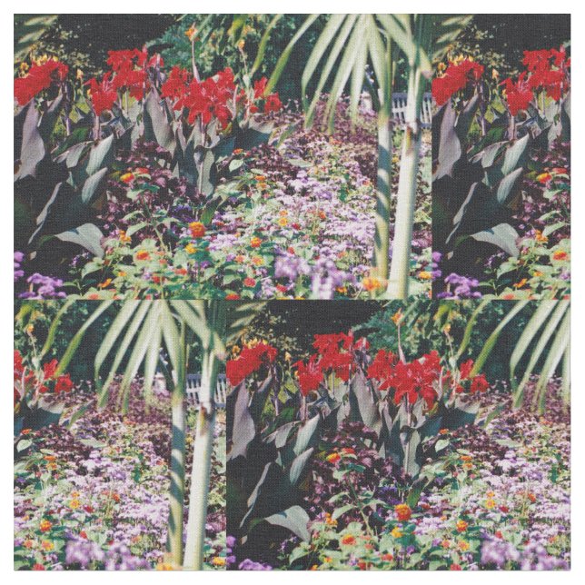 Tela Jardín de curación (De cerca)