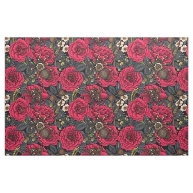 Tela Jardín de ensueño 3 ("Cuarto gordo" (fat quarter))