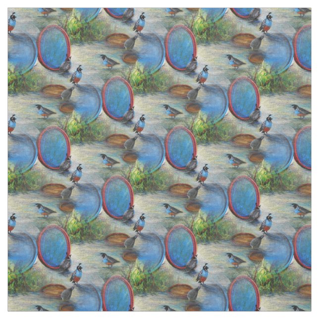 Tela Jardín de las Cuencas (Retal)