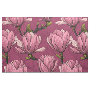 Tela Jardín de Magnolia