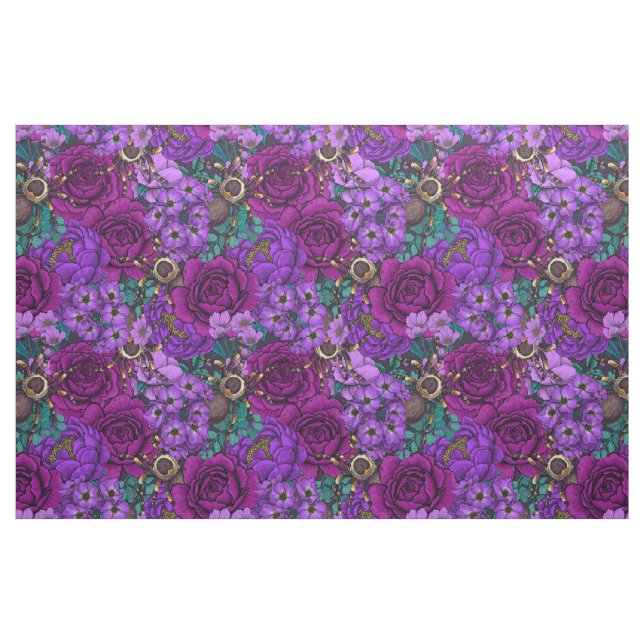 Tela Jardín de Tarantula 3 ("Cuarto gordo" (fat quarter))
