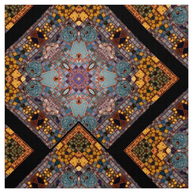 Tela Jardín del mosaico (Retal)