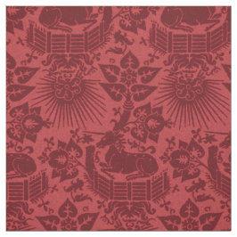 Tela Jardín Renacentista Unicornio, Ruby