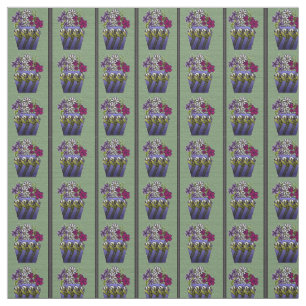 Tela Jarrón de lirio Craftsman 58" Algodón Twill 