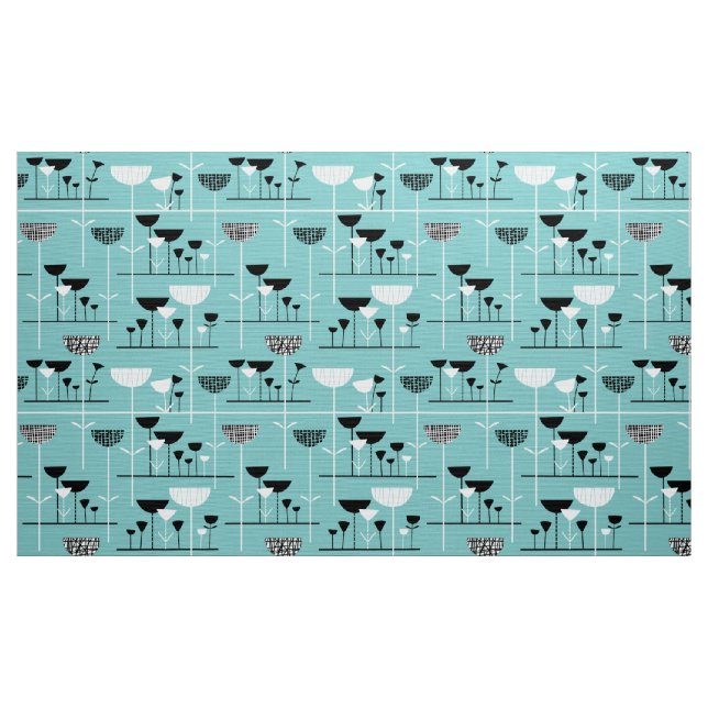 Tela Jazz moderno - Azul claro 80C6C6 (Yarda)