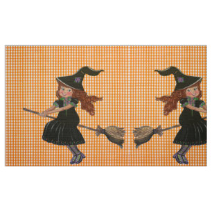 Tela Jenny the Little Witch Fabric