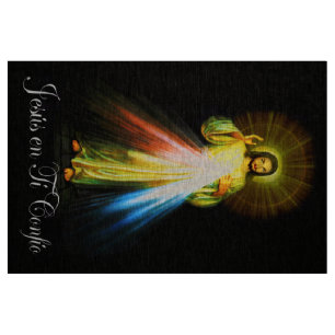 Tela Jesús Divino Español Misericordia Faustina 2002