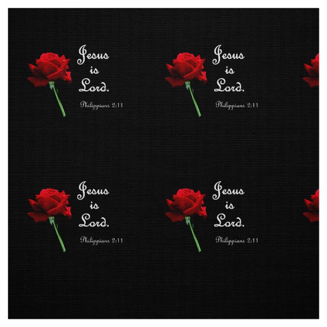 Tela Jesús es señor Fabric (Retal)