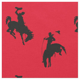Tela Jinete Bucking del Bronc del caballo del vaquero