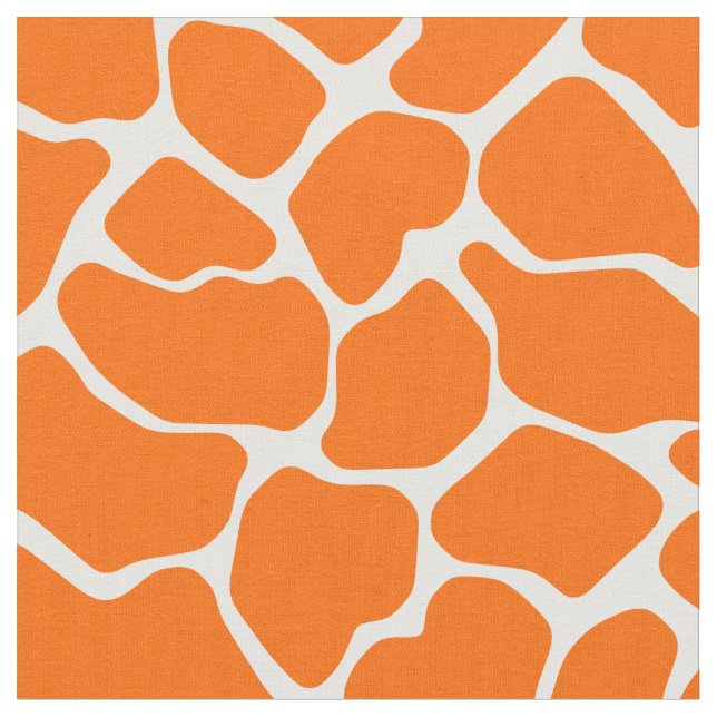 Tela Jirafa del safari de la mandarina (De cerca)