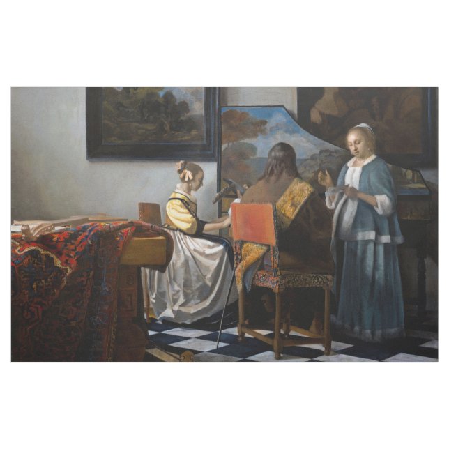 Tela Johannes Vermeer - El concierto (Yarda)