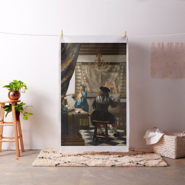 Tela Johannes Vermeer - La historia de la pintura (In Situ)