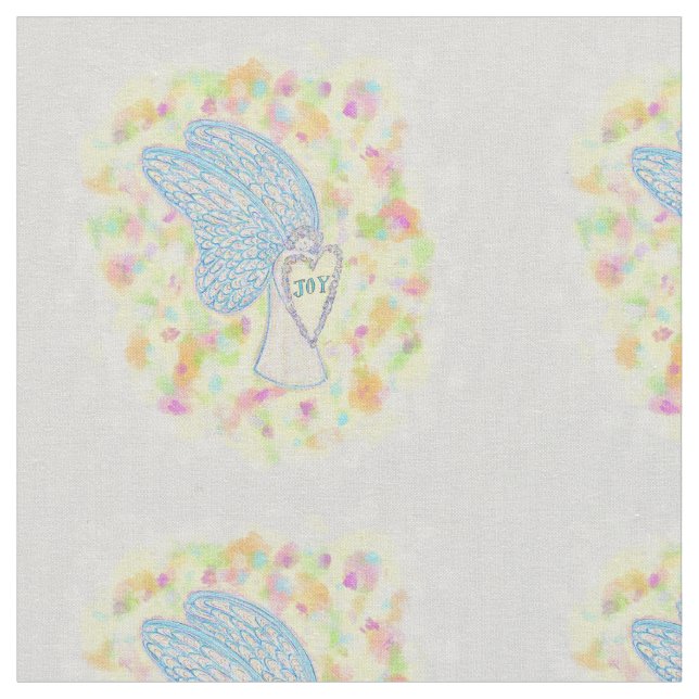 Tela Joy Guardian Angel Fabric Material de arte (De cerca)