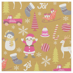 Tela Joy Navidades Gold