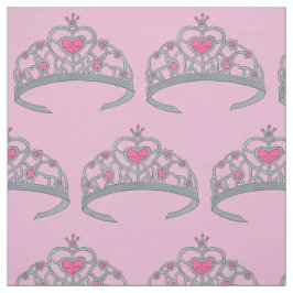 Tela Joyas rosadas Princesa Tiara Crown Royalty Gem