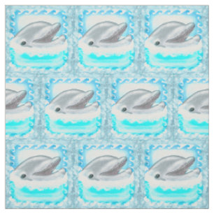 Tela Juego de delfines