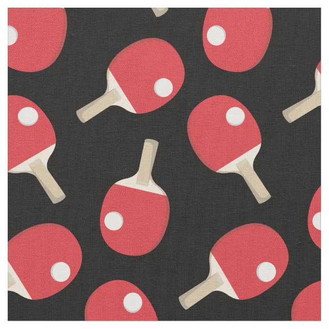 Tela Juegos de las bolas Ping Pong Paddle (De cerca)
