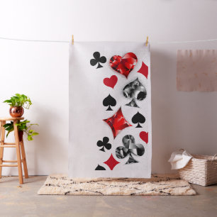 Tela Jugador de póquer jugador de cartas trajes Las Veg