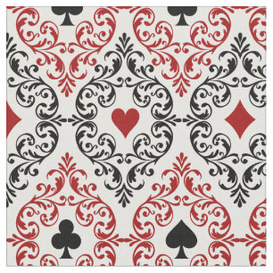 Tela Jugadores de cartas y desplazamiento en blanco
