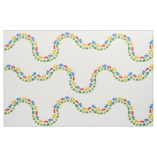 Tela Juguetes Divertidos Transporte Coche Autobús Camió