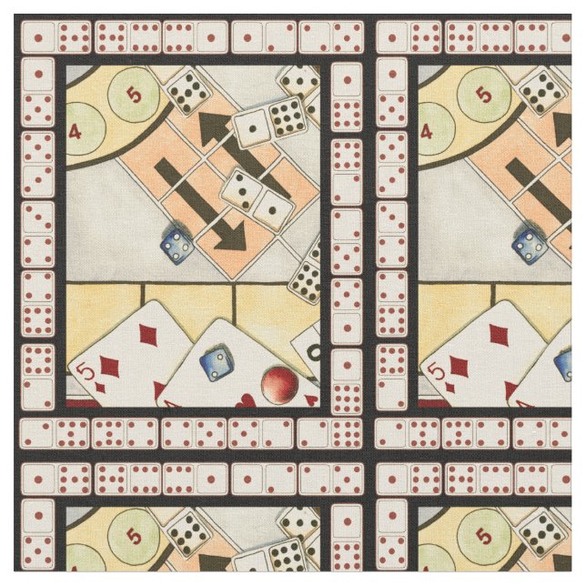 Tela Jumble surtido de juegos de oportunidad (De cerca)