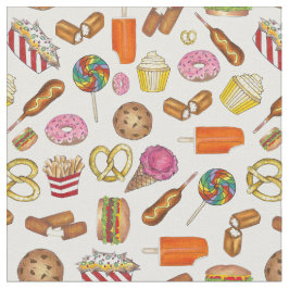 Tela Junkie Burger Donut Lollipop Ice Cream