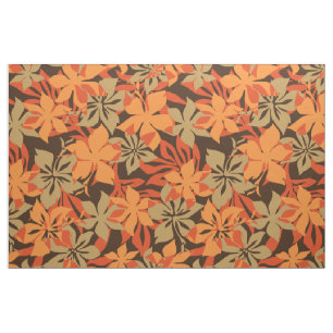 Tela Kaanapali Camo Hawaiian Hibiscus Floral
