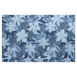 Tela Kaanapali Camo Hawaiian Hibiscus Floral
