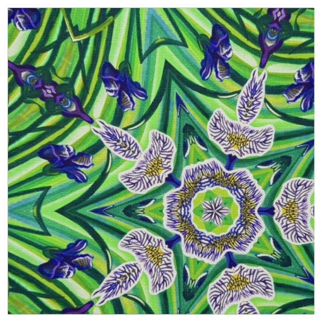 Tela Kaleidoscope Iris (Retal)