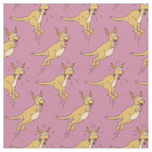 Tela Kangaroos Personalizado niños pequeños rosados