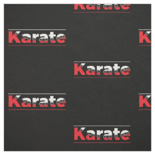 Tela Karate Martial Arts Red